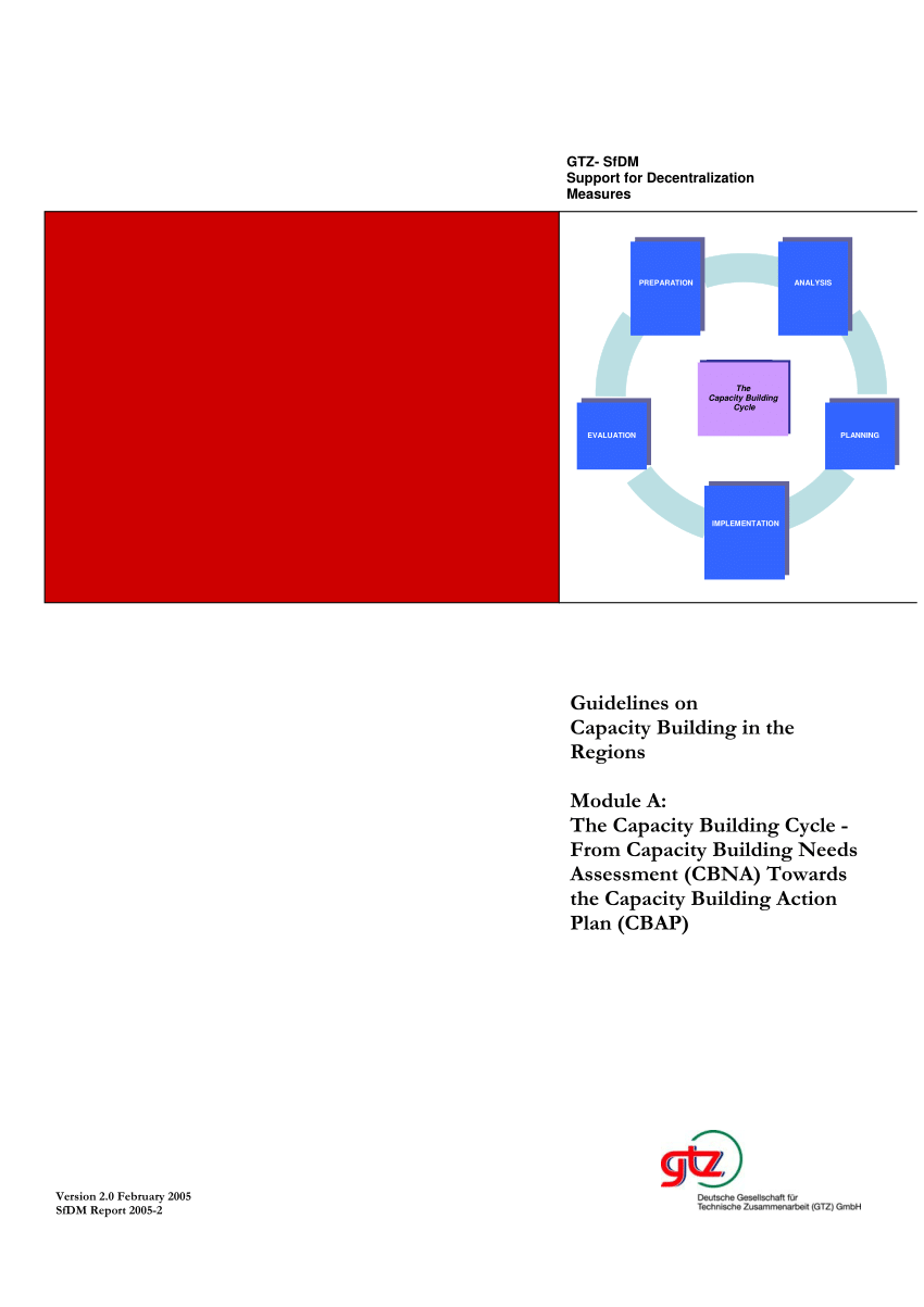 (PDF) Guidelines on Capacity Building in the Regions Module A: The Sns-Brigh10