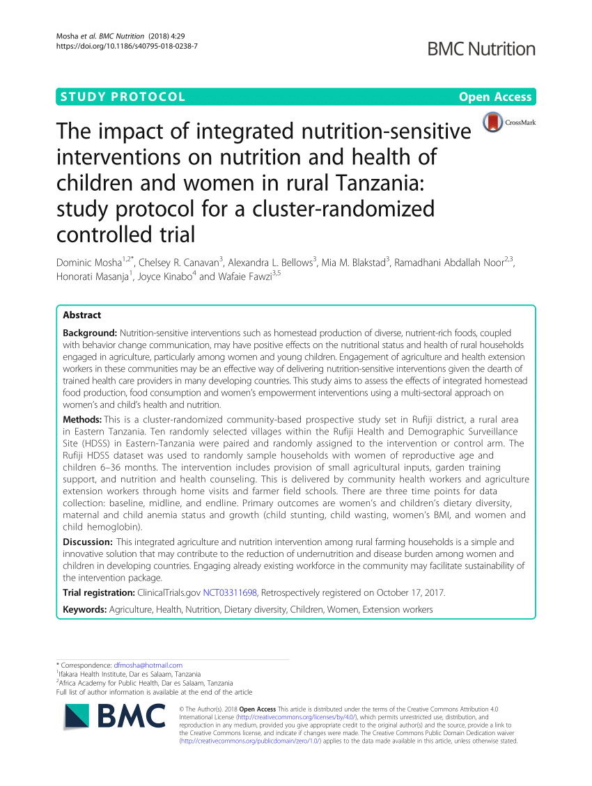 Bmc Nutrition Journal Impact Factor | Besto Blog