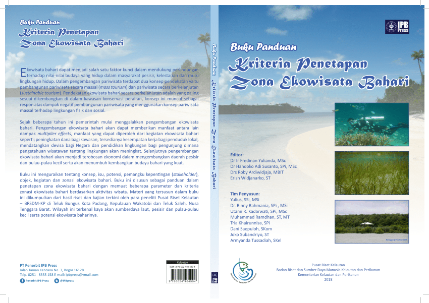 Pdf) Buku Panduan Ekowisata Bahari (Marine Ecotourism Guidebook)