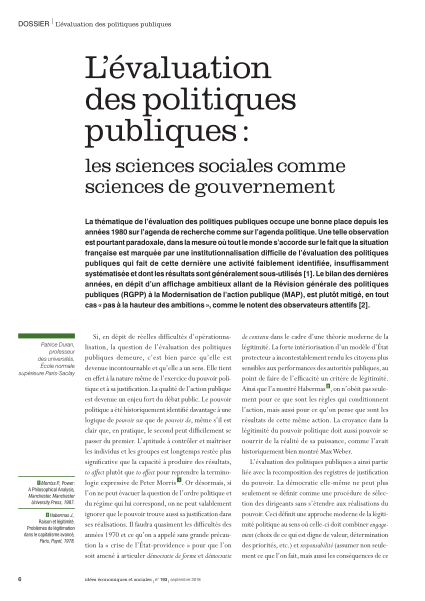 Quelles Sont Les Politiques Publiques 2640