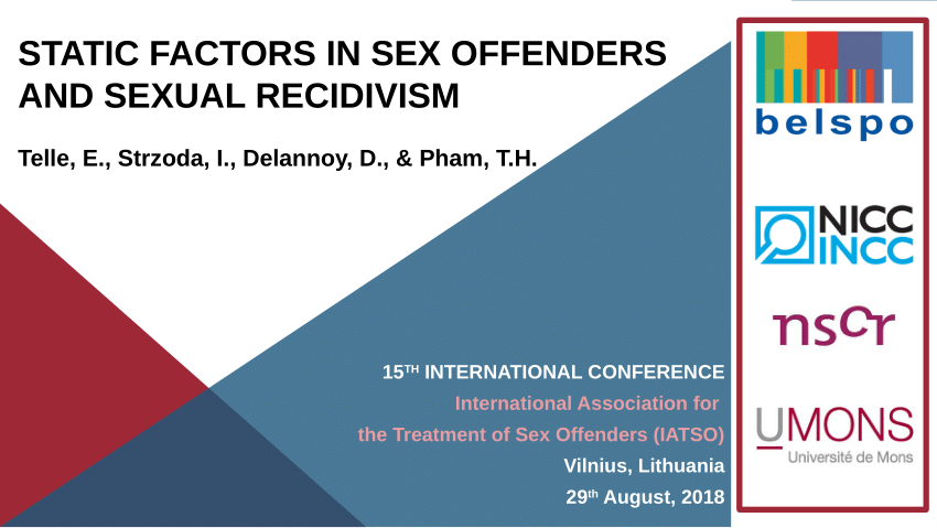 Pdf Static Factors In Sex Offenders And Sexual Recidivism