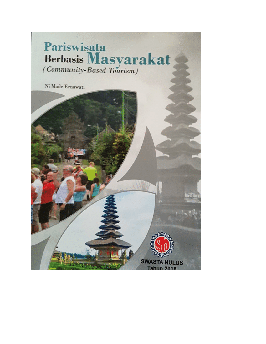  PDF  Pariwisata  Berbasis Masyarakat Community based Tourism