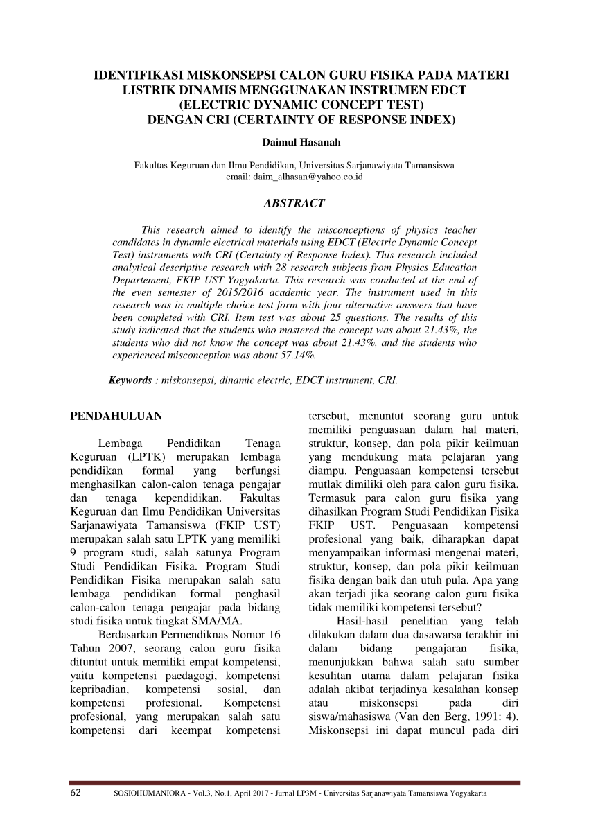 Pdf Pemahaman Konsep Dan Miskonsepsi Fisika Pada Guru Dokumentips Porn Sex Picture 5256