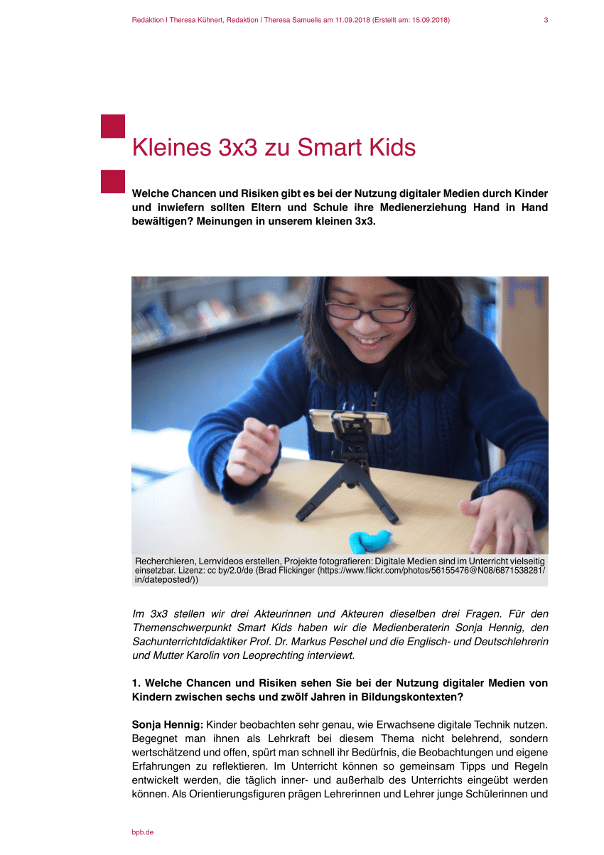 Pdf Kleines 3x3 Zu Smart Kids