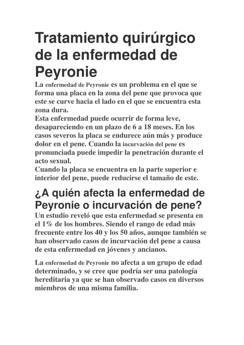 ¡Puaj! 13+  Raras razones para el Enfermedad De Peyronie! Peyronie's disease is a connective tissue disorder involving the growth of fibrous plaques in the soft tissue of the penis.