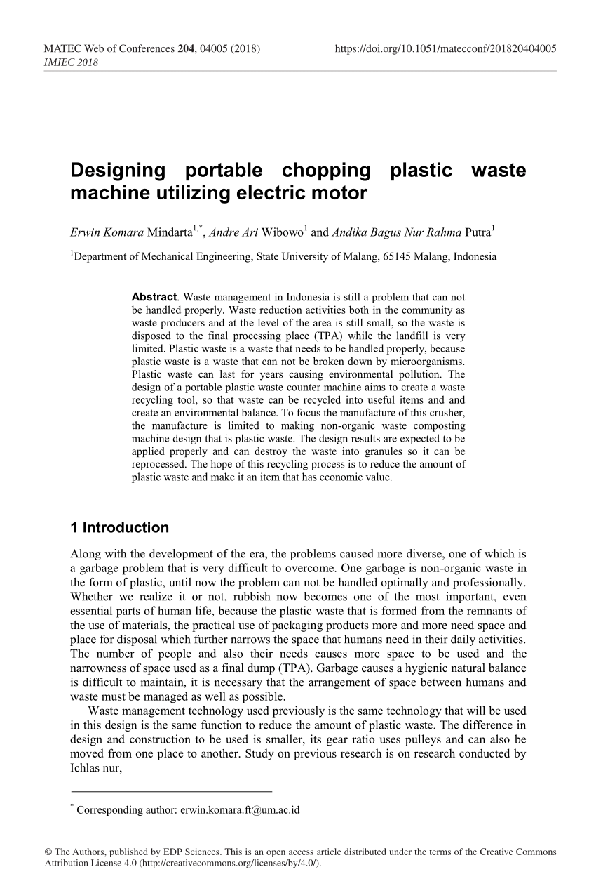 Single Shaft Waste Fruit Chopper for Composting, Model Name/Number