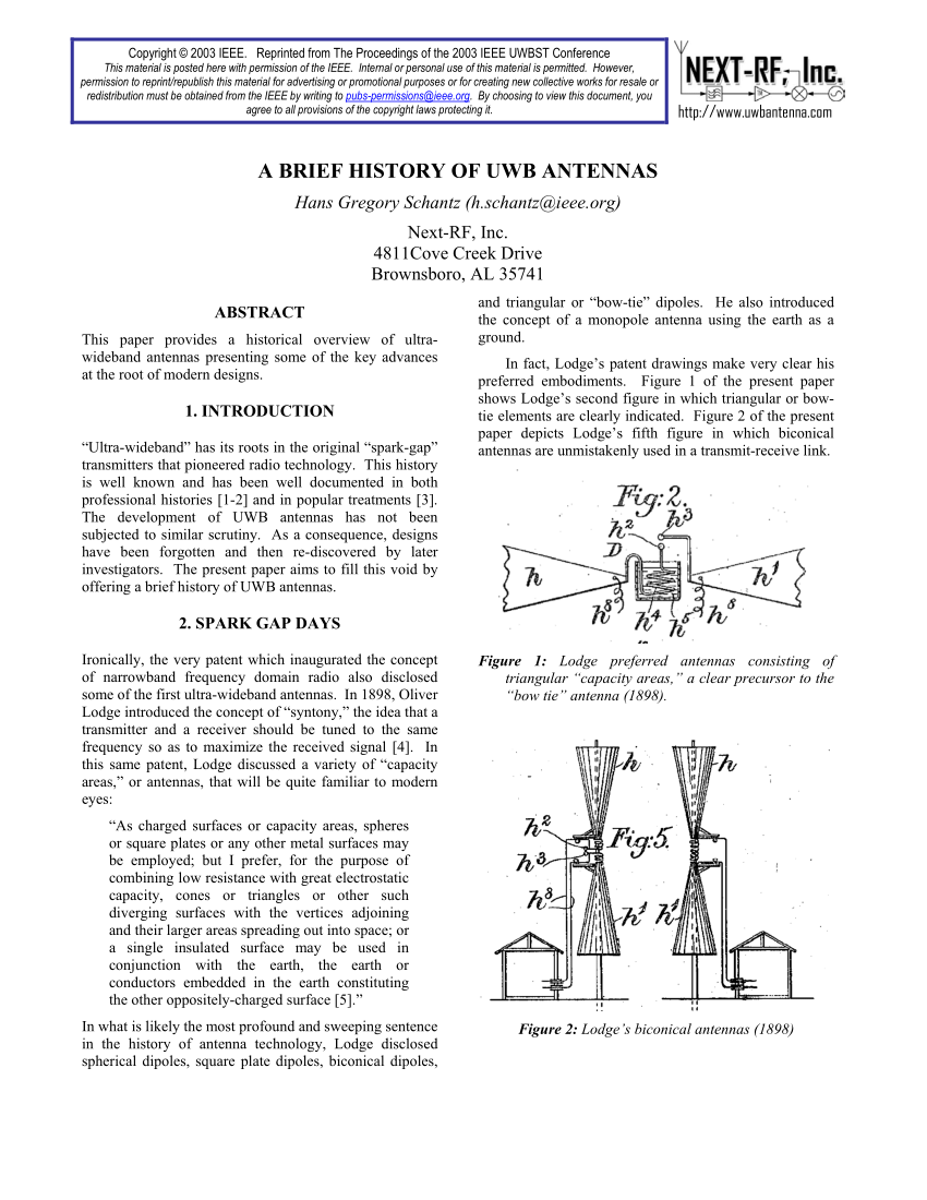 Phd Thesis Uwb Antenna - Reliable Paper Writing Service