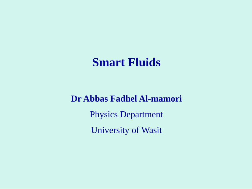 fluid 2 smart