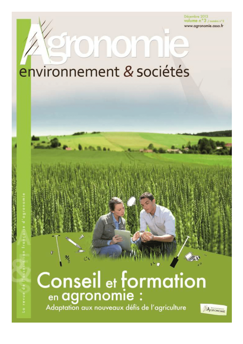 (PDF) Comment la formation en agronomie dans l’enseignement technique
