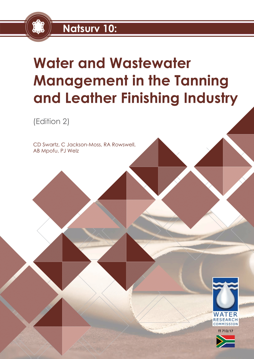 (PDF) WATER AND WASTEWATER MANAGEMENT IN THE TANNING AND LEATHER ...