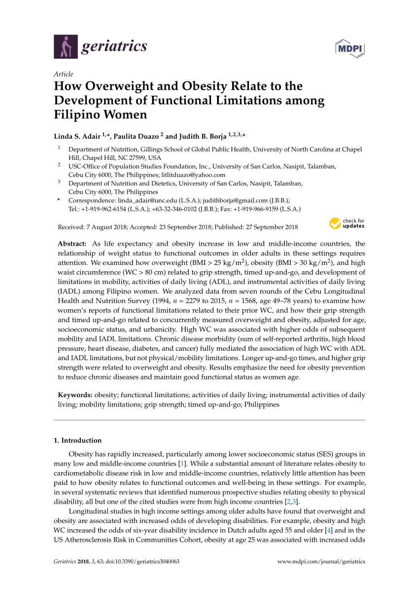 limitations in obesity research