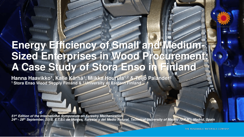 stora enso case study solution