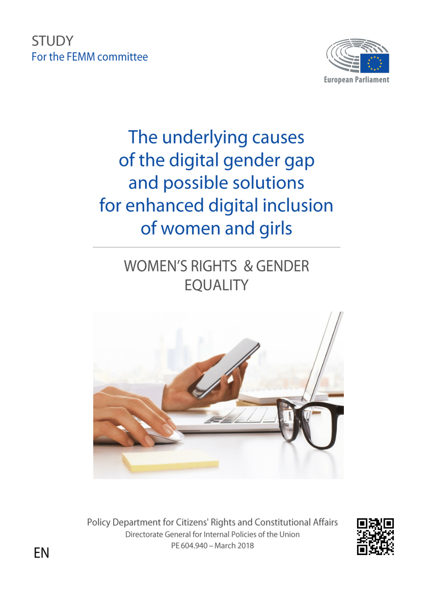 Pdf The Underlying Causes Of The Digital Gender Gap And Possible Solutions For Enhanced 4527