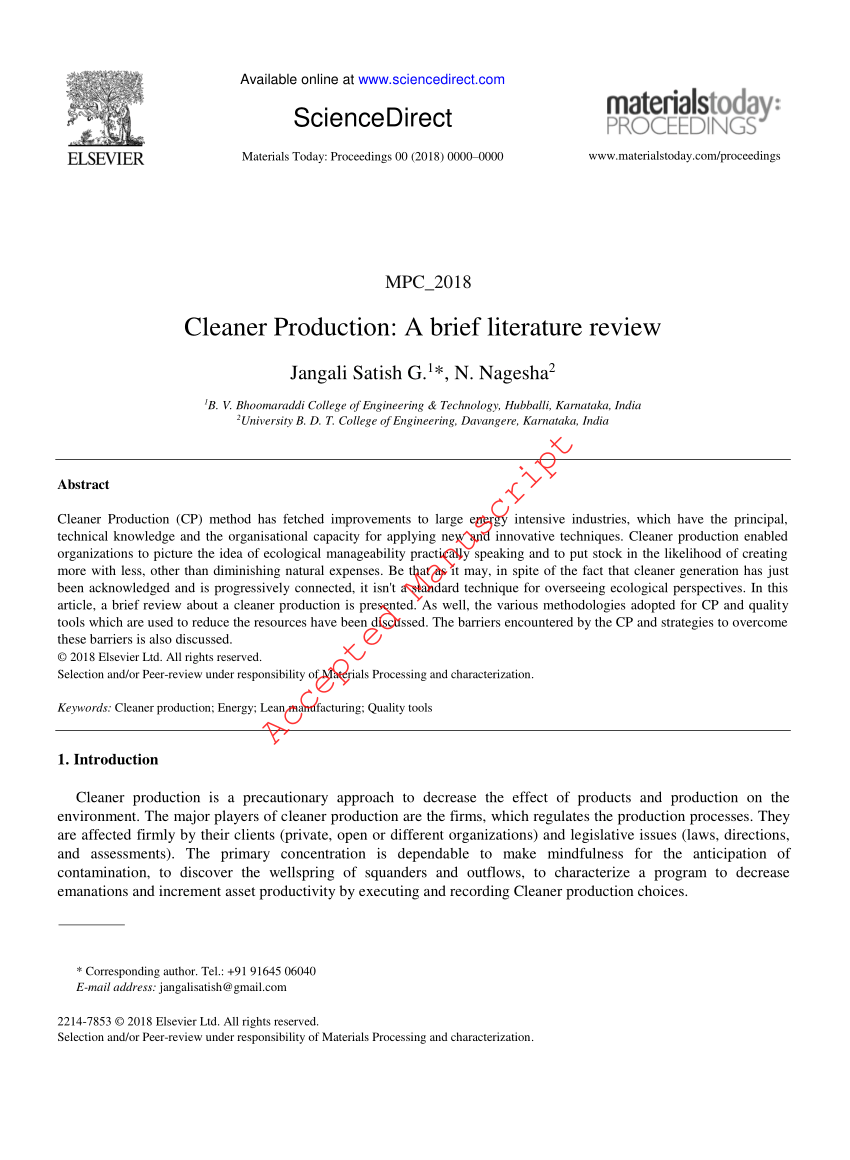 pdf-cleaner-production-a-brief-literature-review
