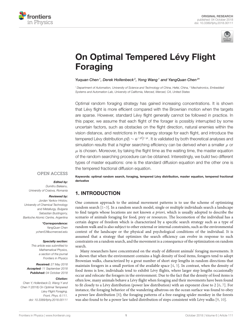 PDF) Departure time versus departure rate: How to forage optimally