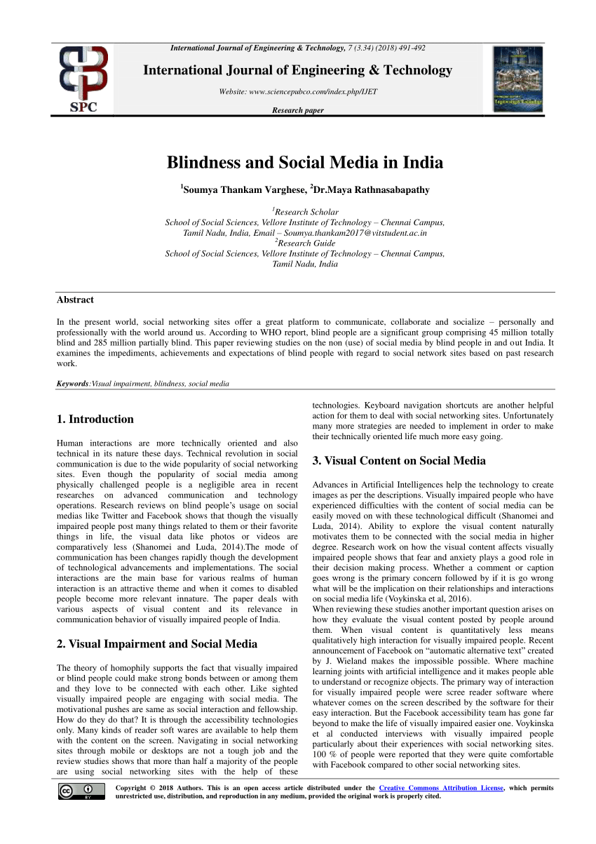 research paper on social media in india
