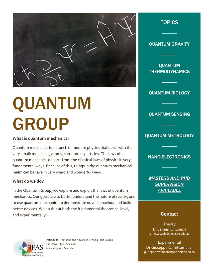 quantum1 group