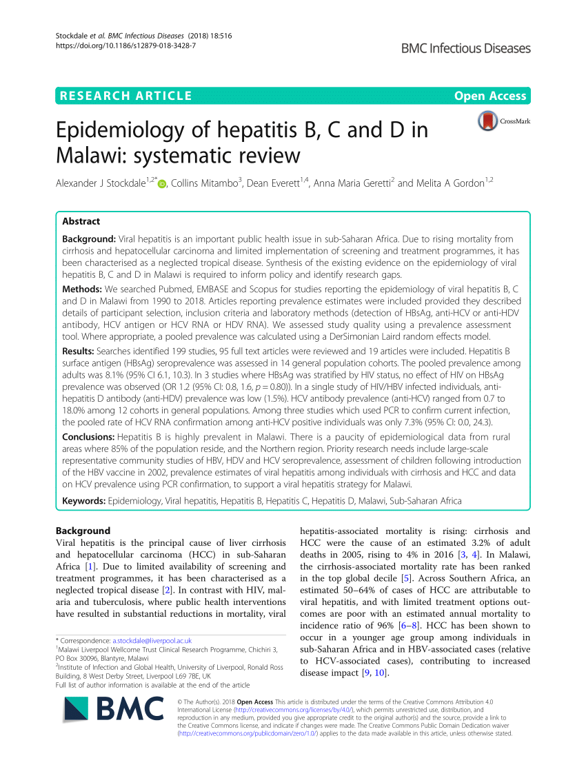 Treatment Of Hepatitis C A Systematic Review