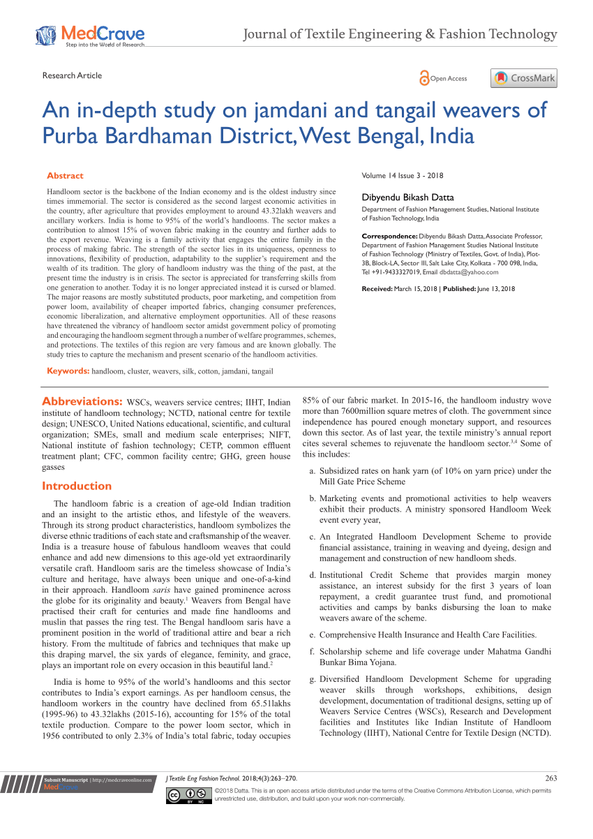 research paper on west bengal