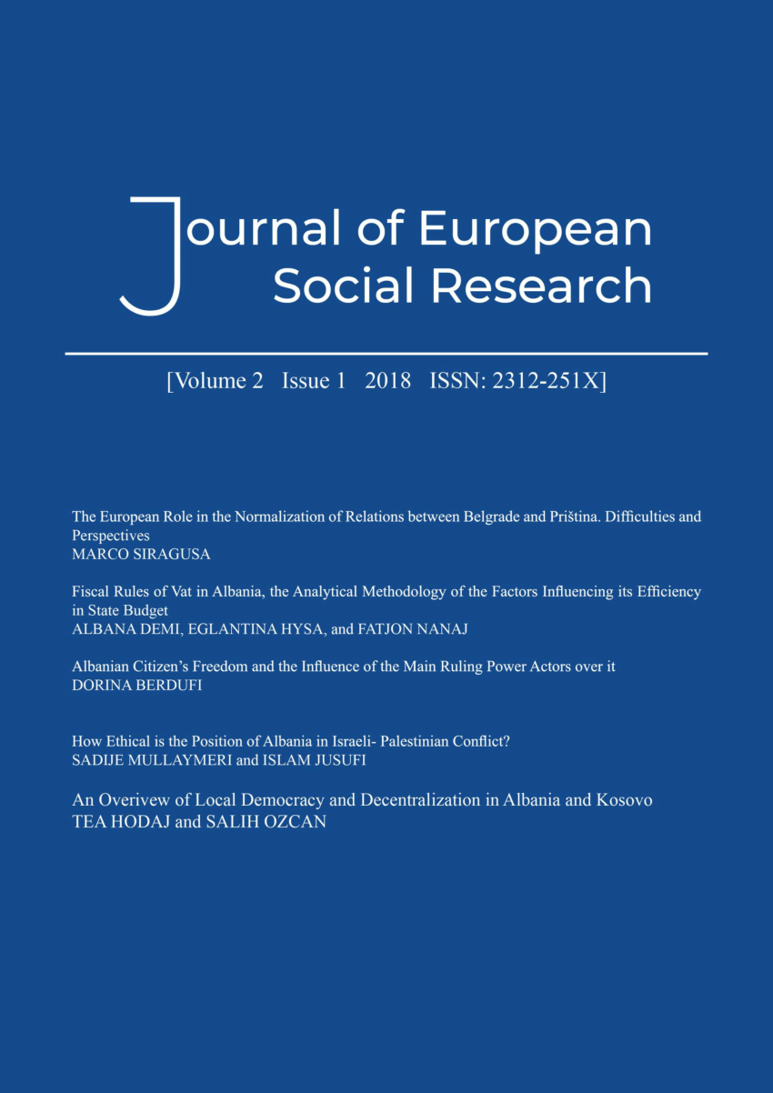 journal of contemporary european research