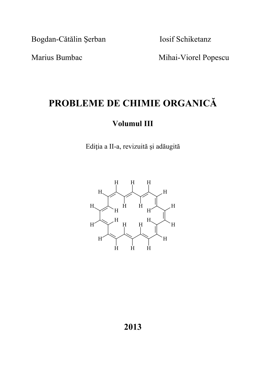 airplane parade privacy PDF) Probleme de Chimie Organica, Volumul III, Editia a II-a, revizuita si  adaugita