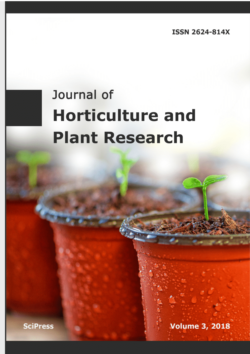 horticulture research papers pdf