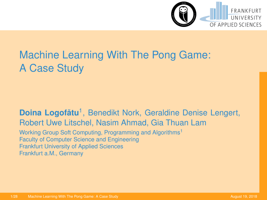 machine learning case study pdf