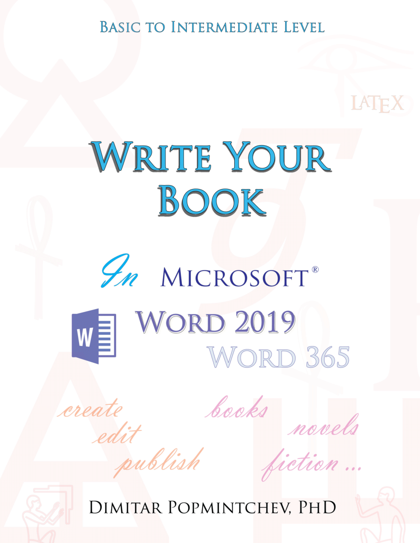 PDF) Write Your Book in Microsoft Word 25