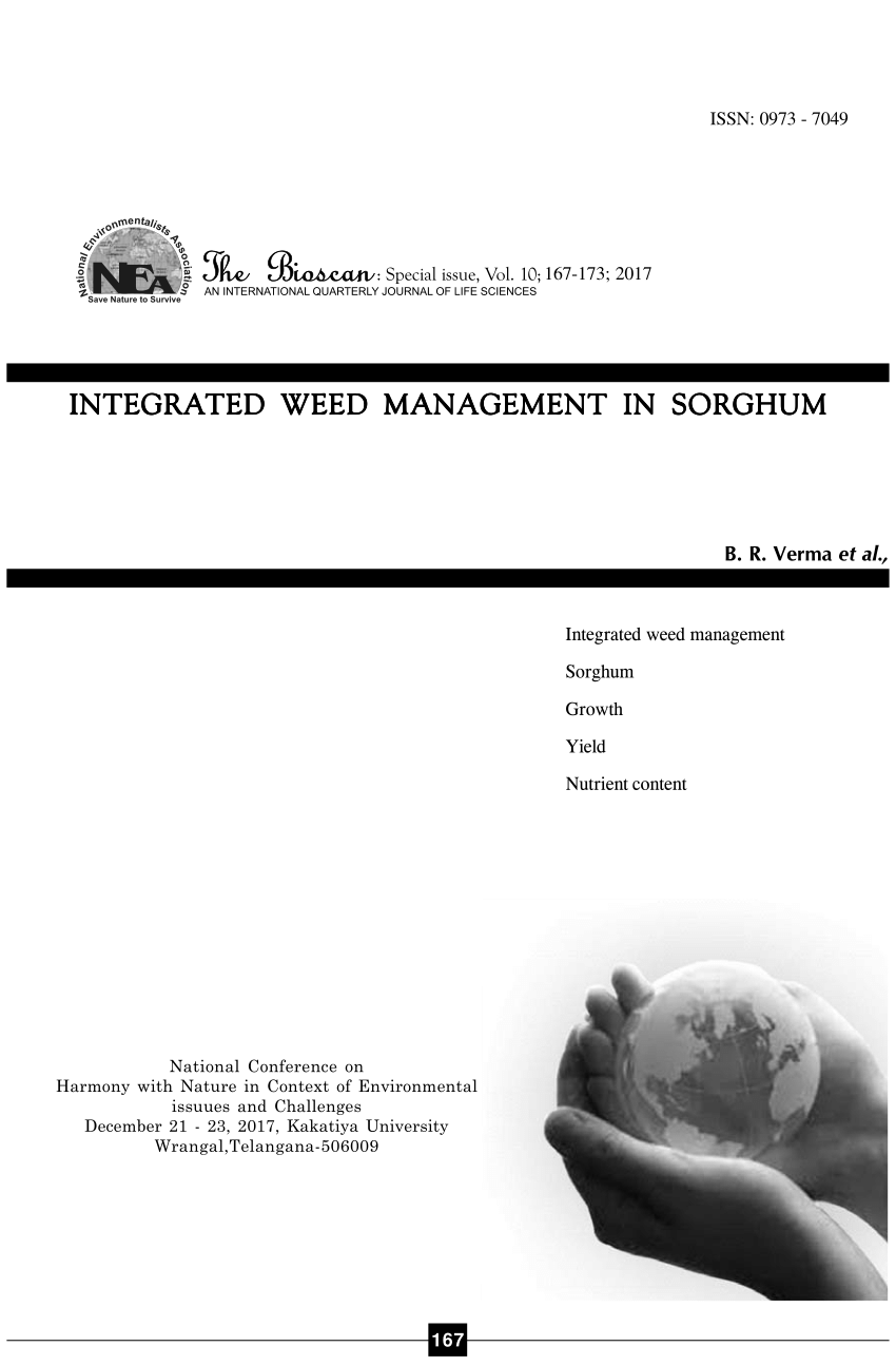 weed management research papers