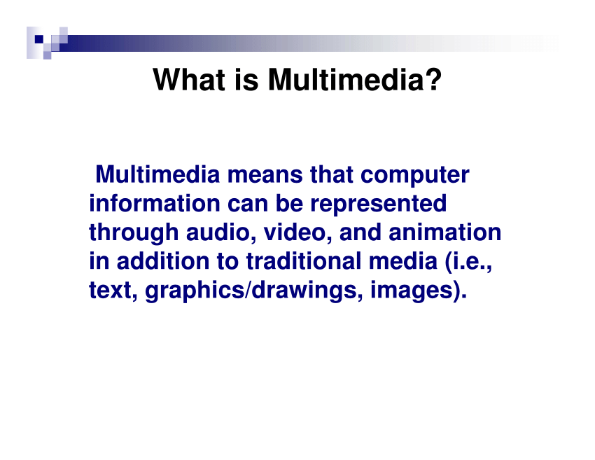PDF) Introduction to Multimedia