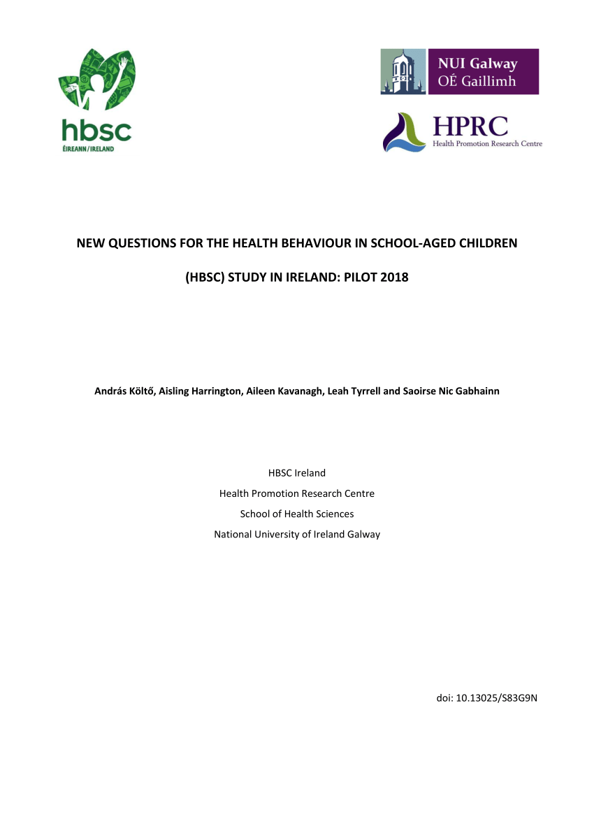 Pdf New Questions For The Health Behaviour In School Aged Children Hbsc Study In Ireland Pilot 2018 - red numb shirt roblox template