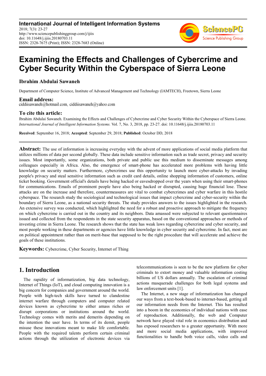 cybersecurity thesis examples