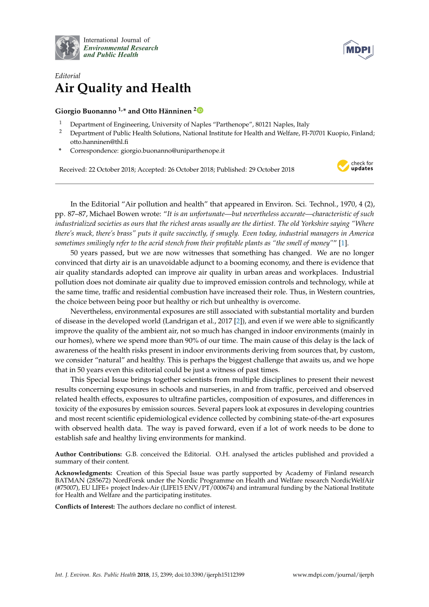 air quality analysis thesis