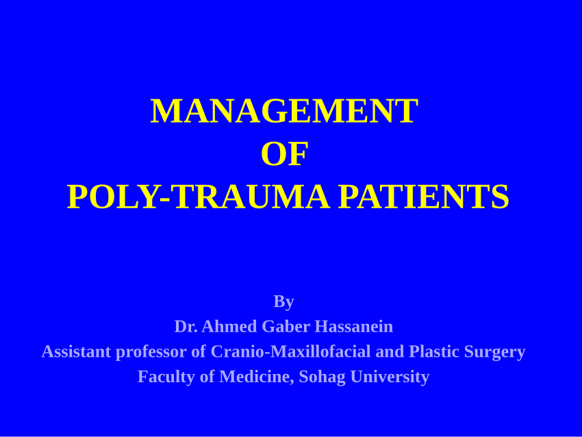 (PDF) Management of Polytrauma Patients