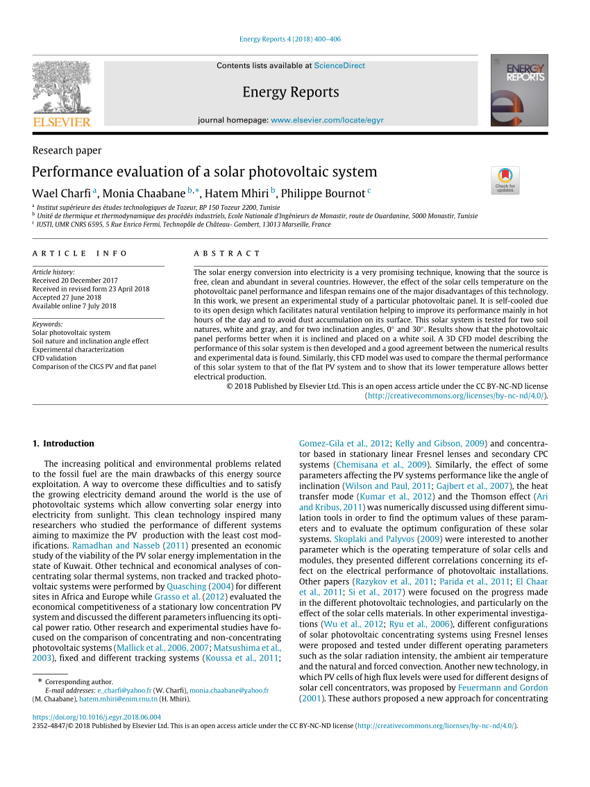 literature review of solar power system