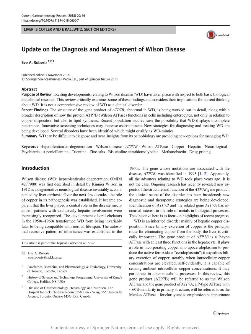 PDF) WTX101 in patients newly diagnosed with Wilson disease: final