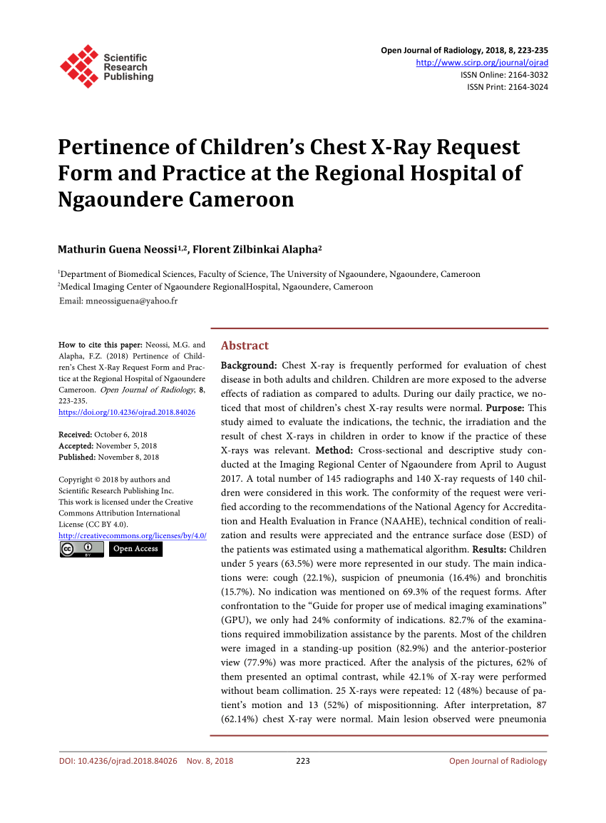 pdf pertinence of childrens chest x ray request form