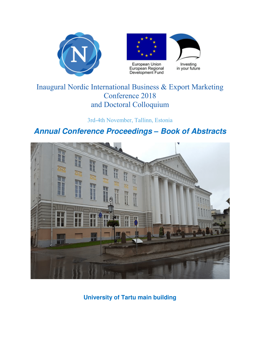 (PDF) Annual Conference Proceedings - Book of Abstracts at Inaugural