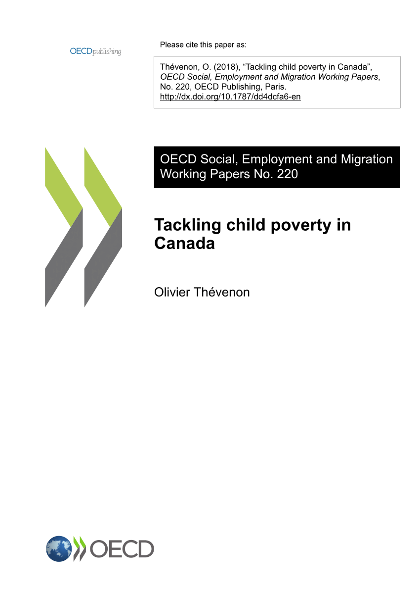 poverty in canada research paper