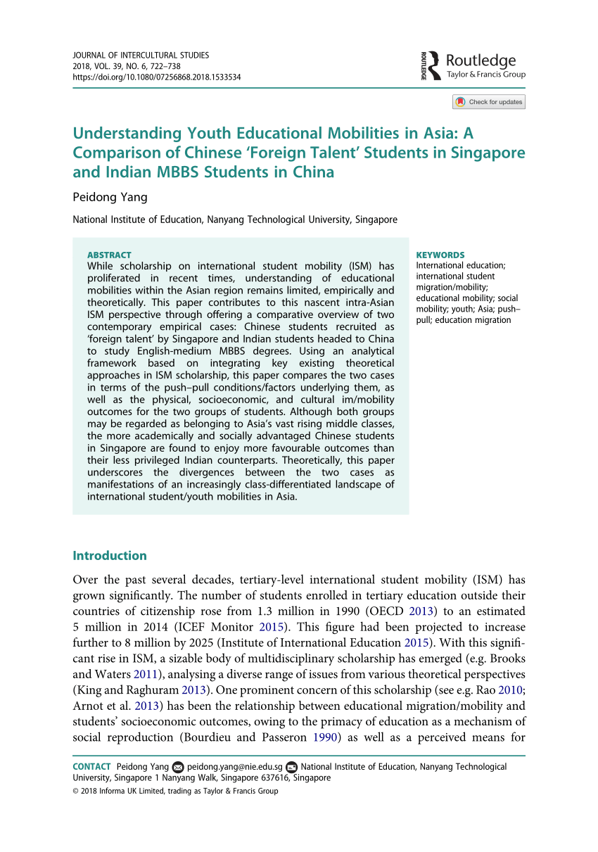 Pdf Shifting Patterns Of Student Mobility In Asia - pdf shifting patterns of student mobility in asia