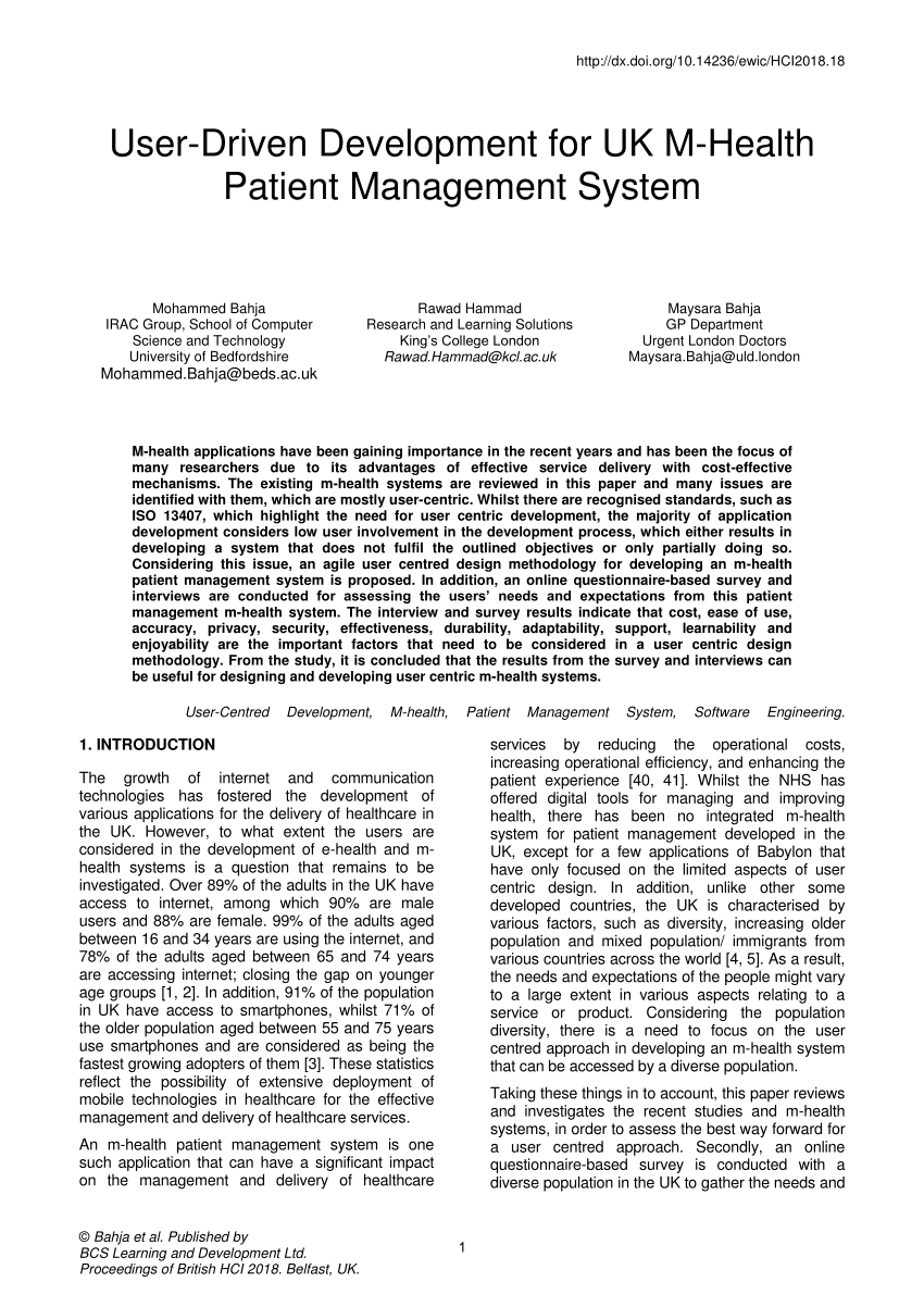 Evolution Of Health Management Information System In Kenya Pdf