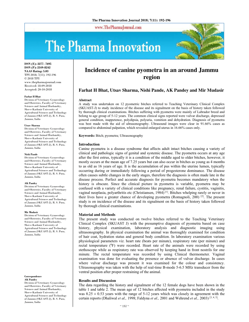 (PDF) The Pharma Innovation Journal