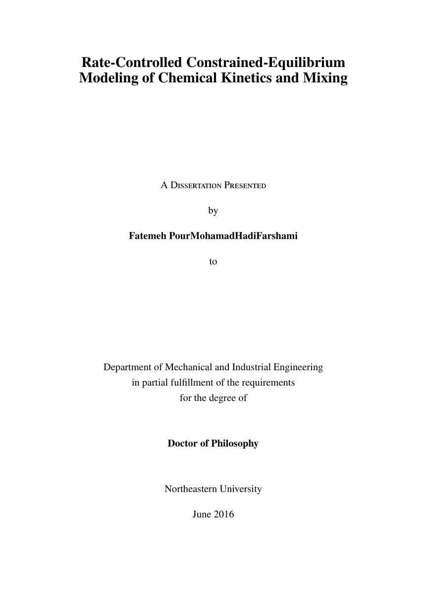 kinetics thesis pdf