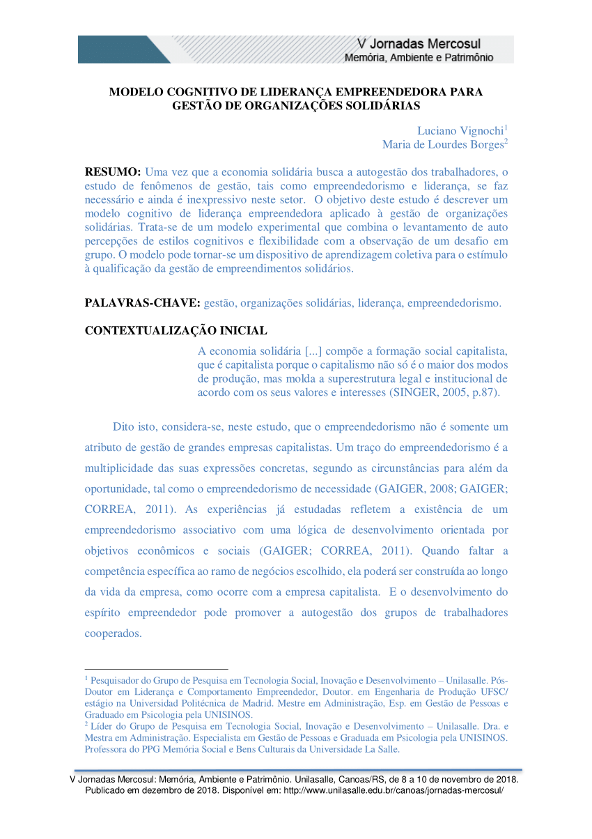PDF) 2016 Anais IV Jornadas Mercosul (Unilasalle)