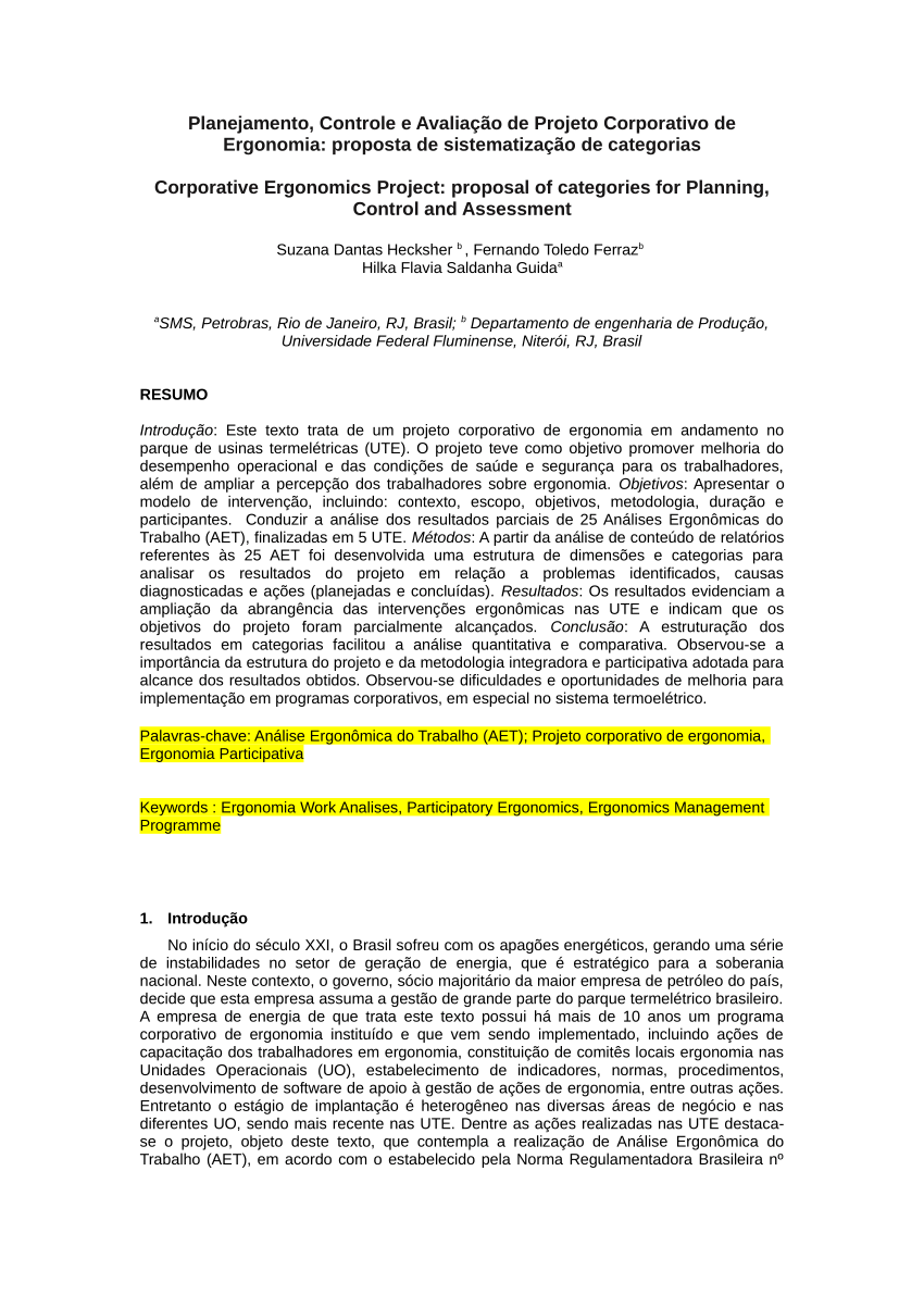 PDF) Proposta de Projeto: Análise dos Riscos de Negócios de