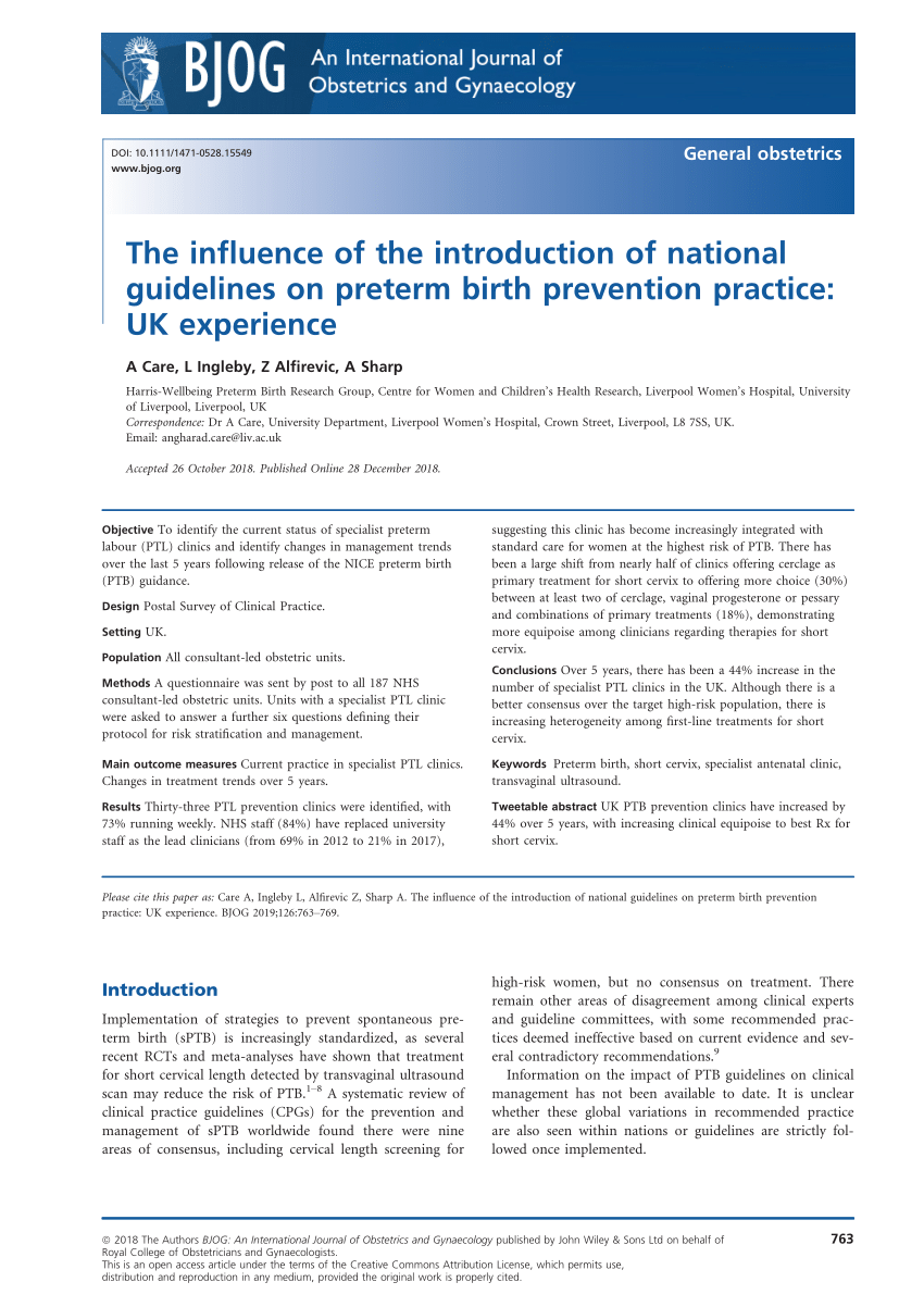 Pdf The Influence Of The Introduction Of National - 