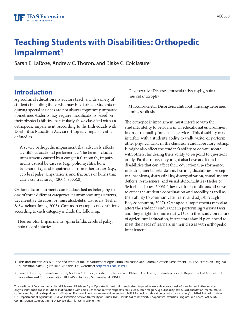 case study on physical disability
