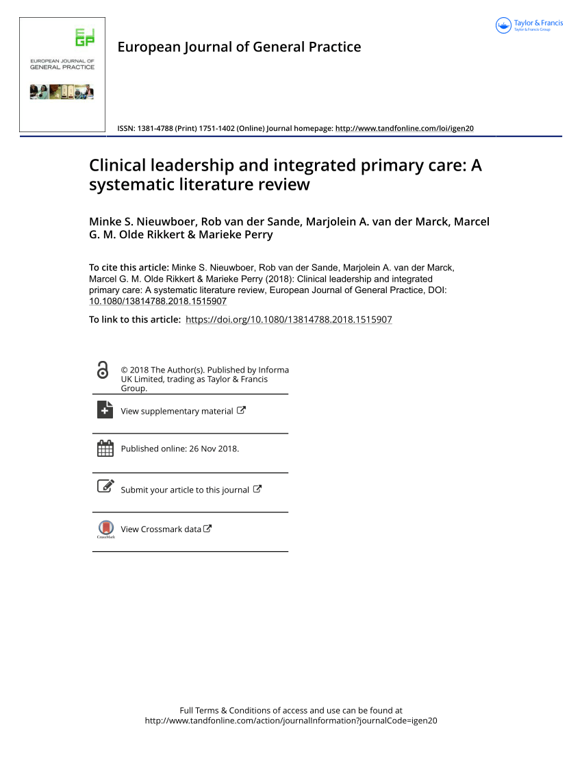 PDF) Liderança e comportamento empoderador: compreensões de  enfermeiros-gerentes na Atenção Primária à Saúde