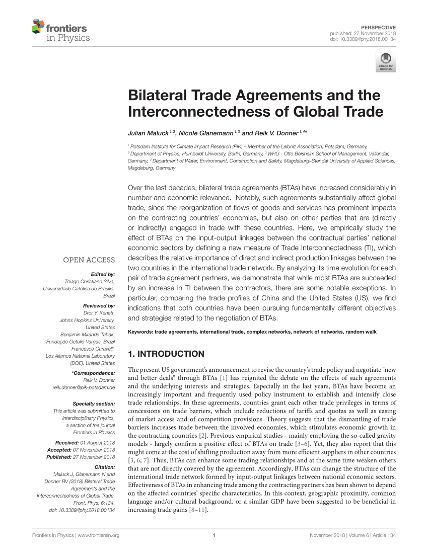 bilateral-and-regional-trade-agreements-trade-agreements-world