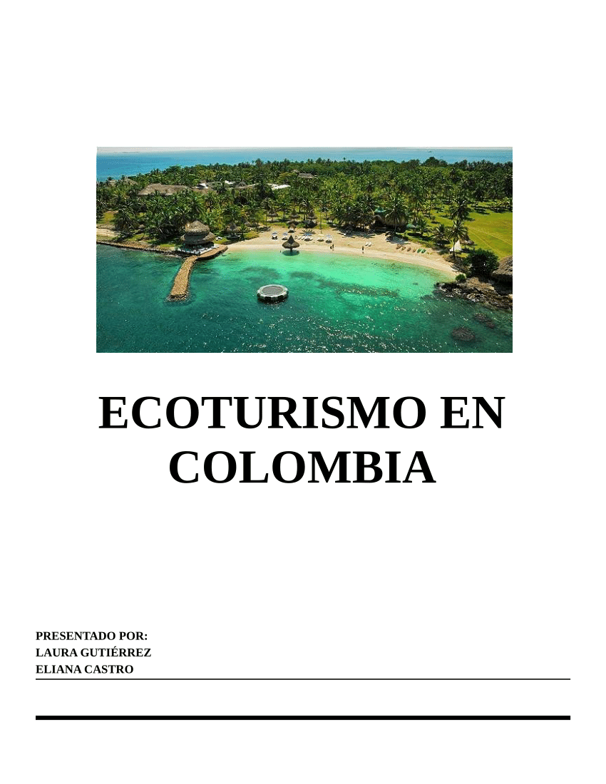 PDF) Ecoturismo en Colombia